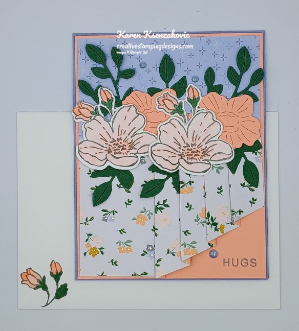 Stampin' Up! Boutique Blossoms Fun Fold 6 cretivestampingdesigns.com