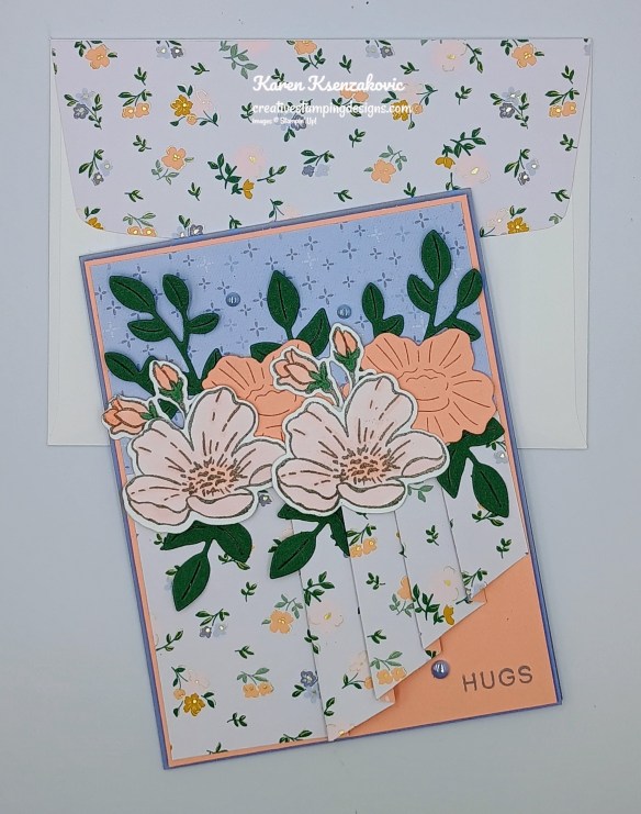 Stampin' Up! Boutique Blossoms Fun Fold 7 cretivestampingdesigns.com