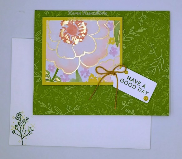 Stampin' Up! Scalloped Blooms Have a Good Day 6 creativestampingdesigns.com