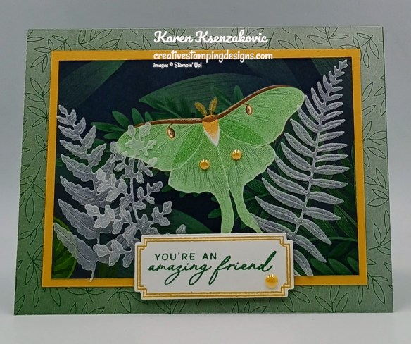 Stampin' Up Fern & Flora Moth 2 creativestampingdesigns.com