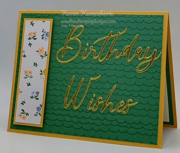 Stampin Up! Words & Wishes Birthday 4 creativestampingdesigns.com