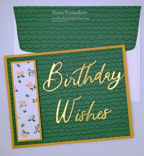 Stampin Up! Words & Wishes Birthday 7 creativestampingdesigns.com