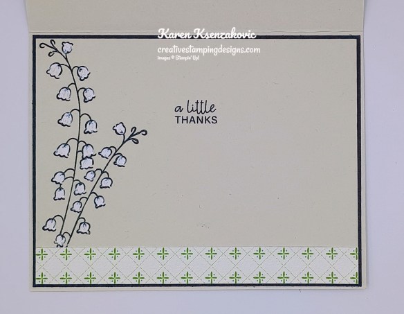 Stampin' Up! Lily of the Valley Grateful 5 creativestampingdesigns.com