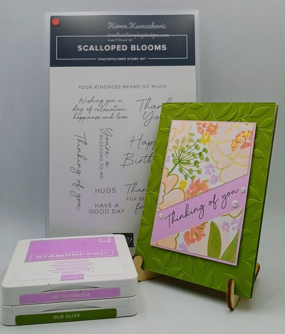 Stampin' Up! Scalloped Blooms 1 creativestampingdesigns.com