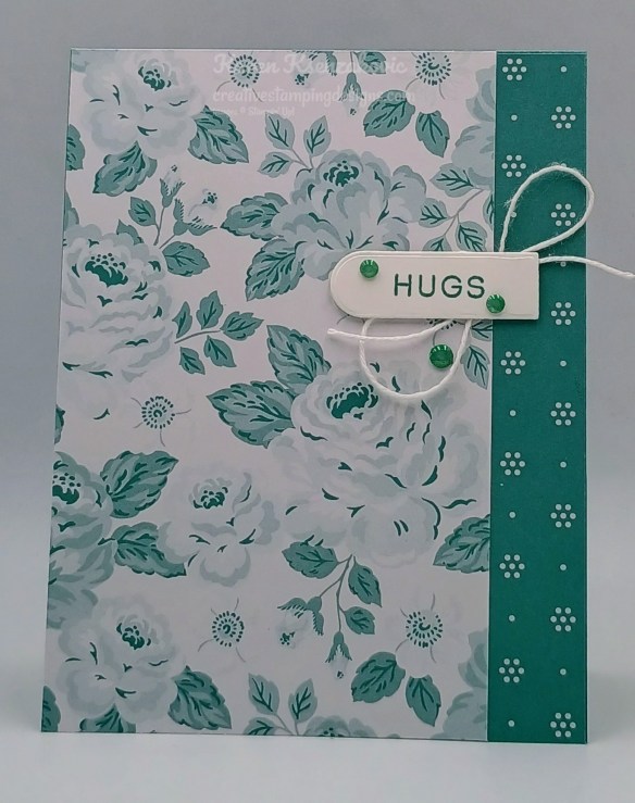 Stampin' Up! Monochromatic Scalloped Blooms 2 creativestampingdesigns.com