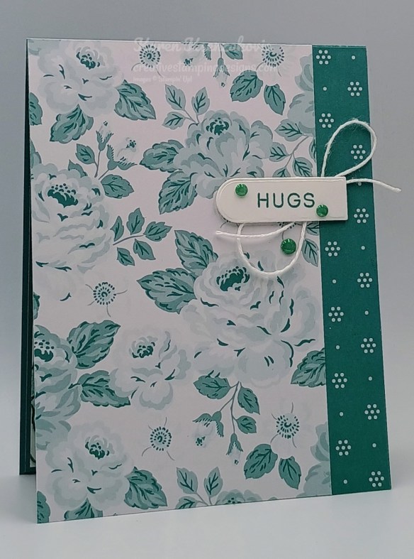 Stampin' Up! Monochromatic Scalloped Blooms 3 creativestampingdesigns.com