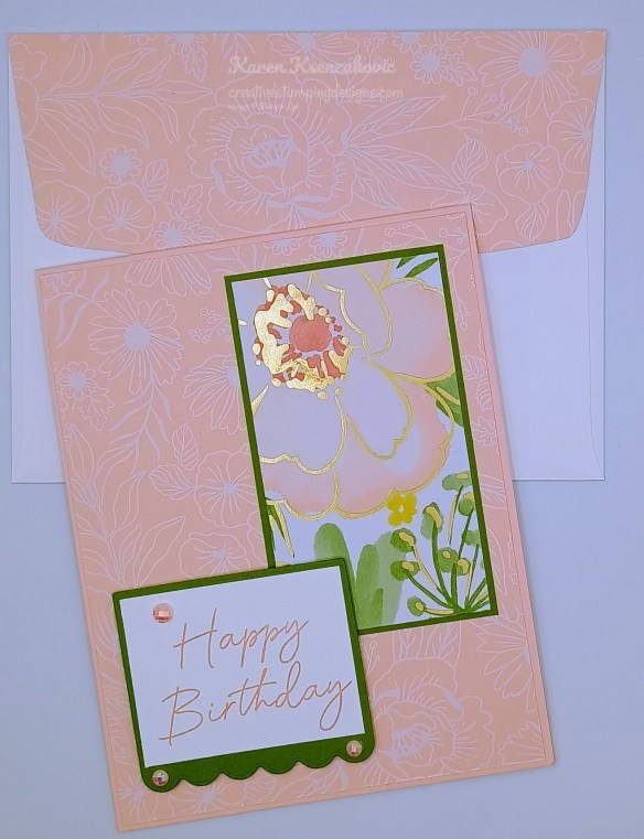 Stampin' Up! Scalloped Blooms Birthday 7 creativestampingdesigns.com