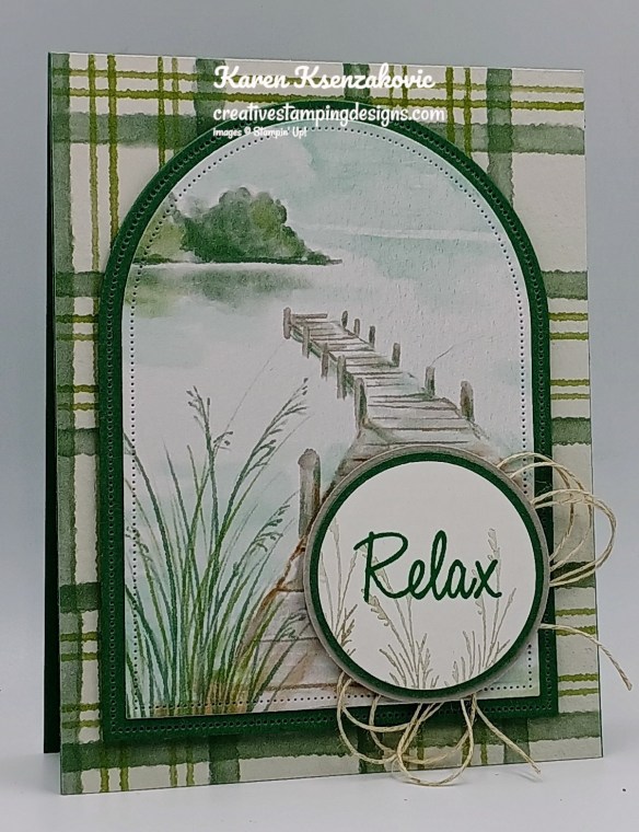 Stampin' Up! Relaxing Waterside CAS 3 creativestampingdesigns.com