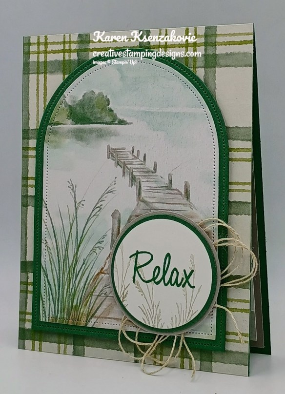 Stampin' Up! Relaxing Waterside CAS 4 creativestampingdesigns.com