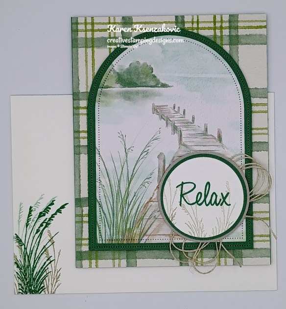 Stampin' Up! Relaxing Waterside CAS 6 creativestampingdesigns.com