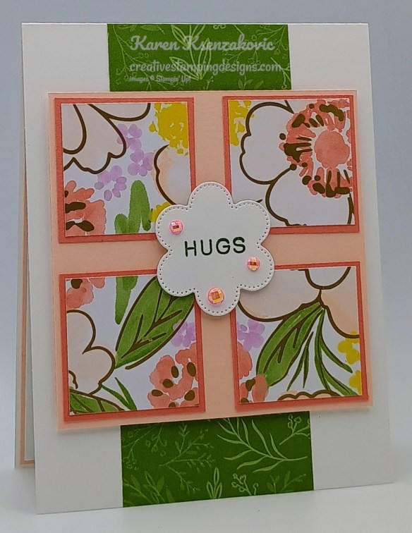 Stampin' Up! Scalloped Blooms Hugs 3 creativestampingdesigns.com