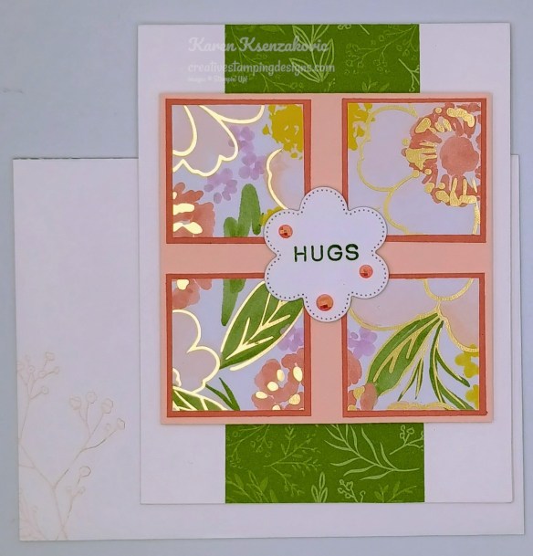 Stampin' Up! Scalloped Blooms Hugs 6 creativestampingdesigns.com