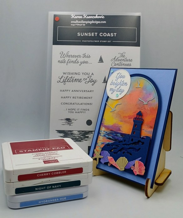 Stampin' Up! Sunset Coast Lighthouse 1 creativestampingdesigns.com