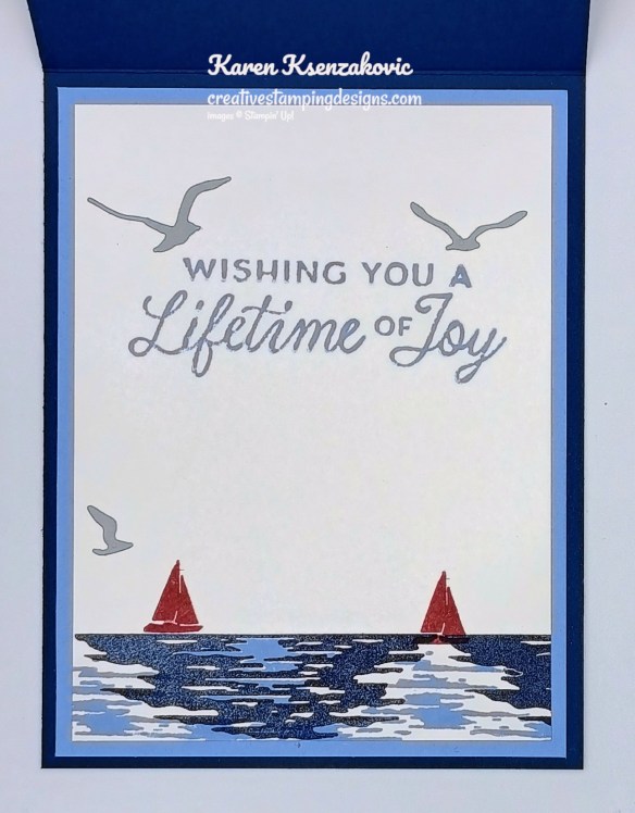 Stampin' Up! Sunset Coast Lighthouse 5 creativestampingdesigns.com
