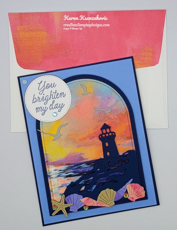 Stampin' Up! Sunset Coast Lighthouse 7 creativestampingdesigns.com