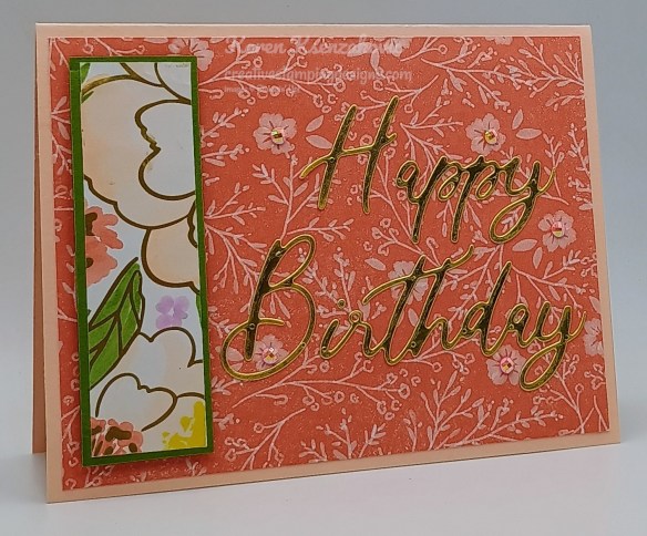 Stampin' Up! Words & Wishes CAS 3 creativestmpingdesigns.com