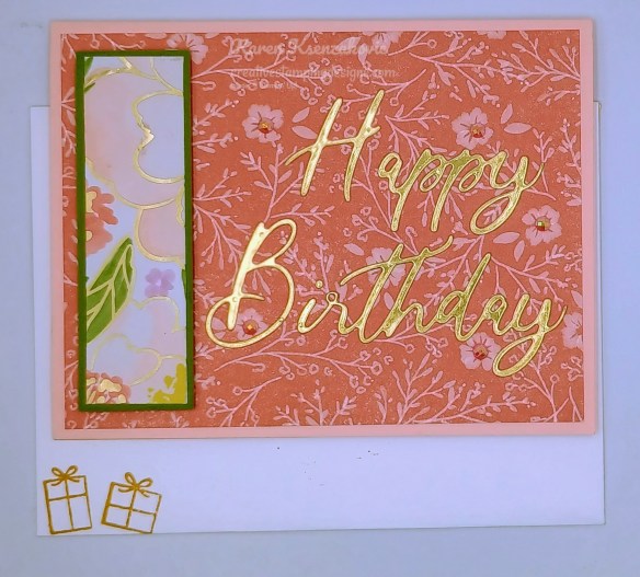 Stampin' Up! Words & Wishes CAS 6 creativestmpingdesigns.com