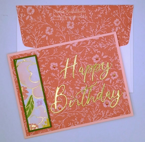Stampin' Up! Words & Wishes CAS 7 creativestmpingdesigns.com