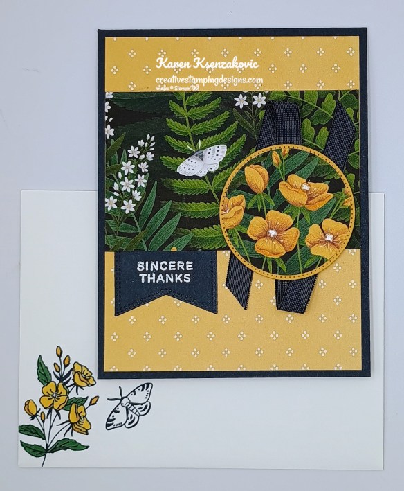 Stampin' Up! Fern & Flora Thanks 6 creativestampingdesigns.com