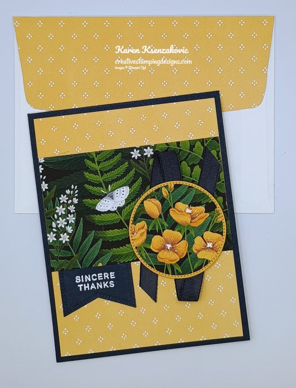 Stampin' Up! Fern & Flora Thanks 7 creativestampingdesigns.com