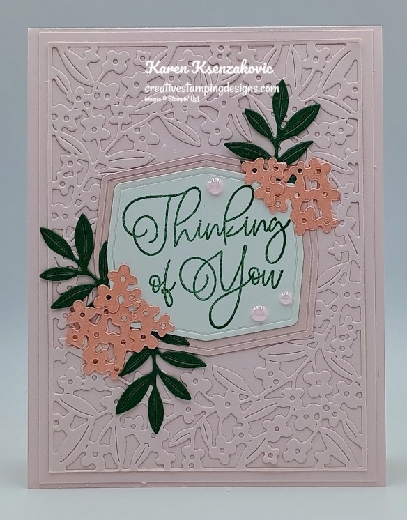 Stampin' Up! Forever Florals Dainty Birthday 2 creativestampingdesigns.com