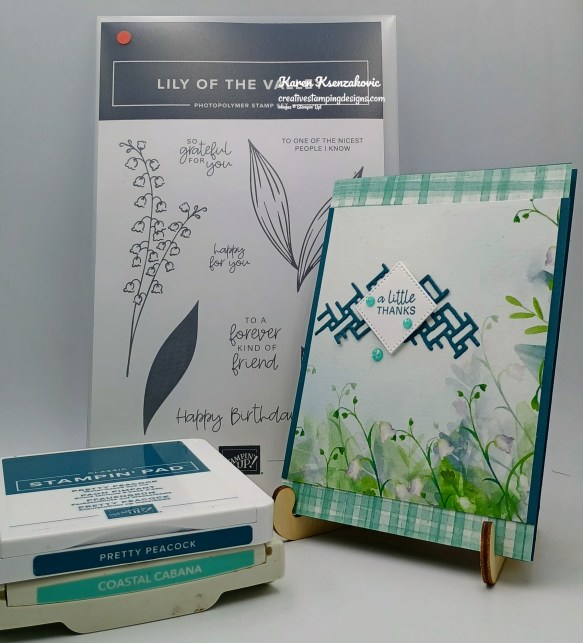 Stampin' Up! Lily of the Valley Thanks 1 creativestampingdesigns.com