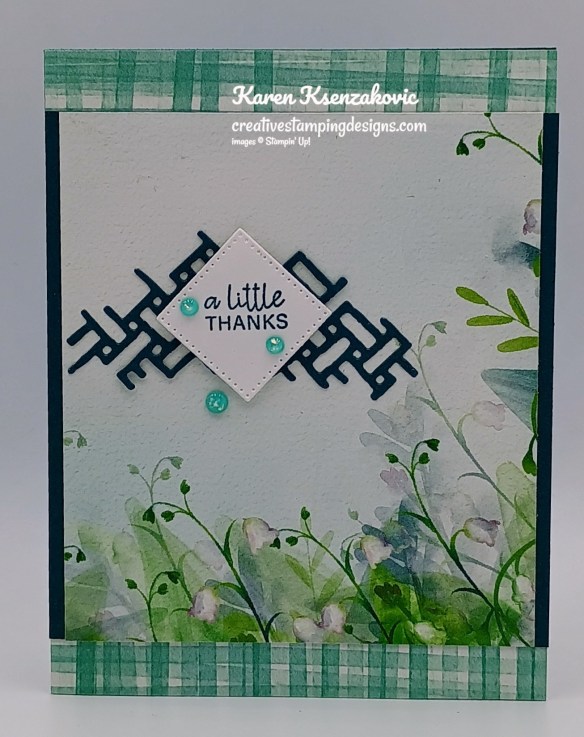 Stampin' Up! Lily of the Valley Thanks 2 creativestampingdesigns.com