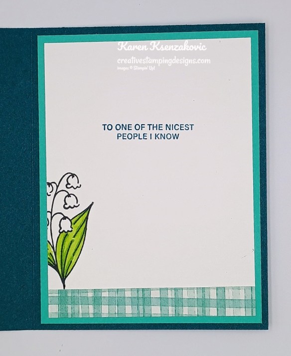 Stampin' Up! Lily of the Valley Thanks 5 creativestampingdesigns.com