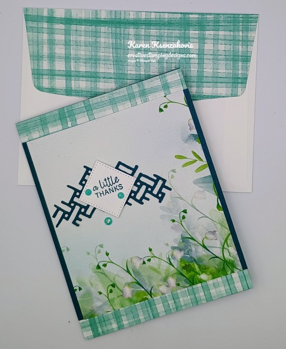 Stampin' Up! Lily of the Valley Thanks 7 creativestampingdesigns.com