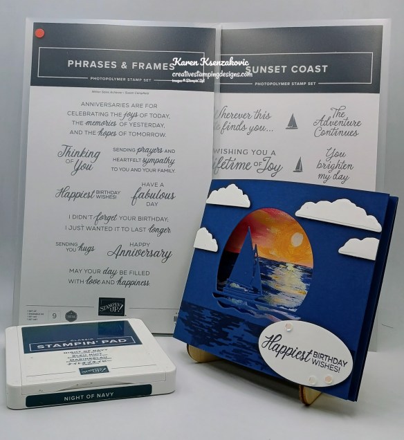 Stampin' Up! Phrases & Frames Coast 1 creativestampingdesigns.com