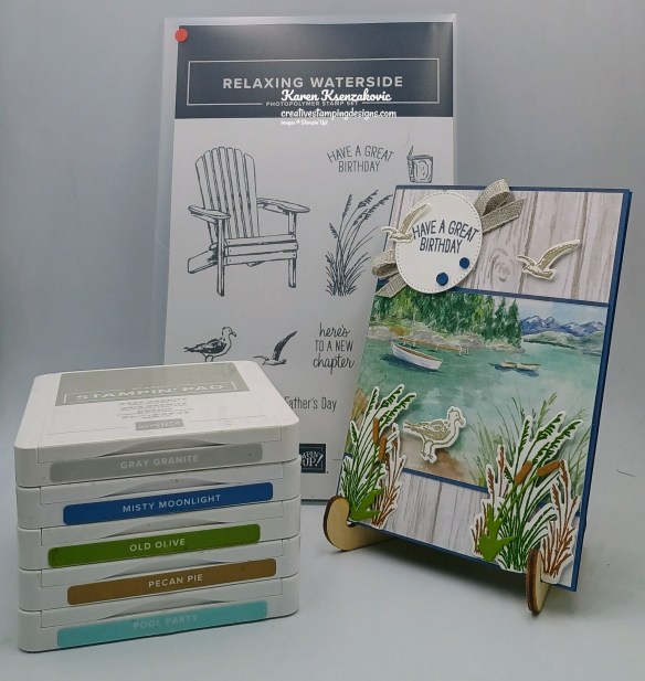 Stampin' Up! Relaxing Waterside Birthday 1 creativestampingdesigns.com