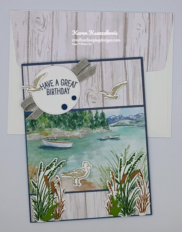 Stampin' Up! Relaxing Waterside Birthday 7 creativestampingdesigns.com