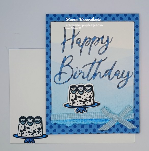 Stampin' 'Up! Words & Wishes Birthday 6 creativestampingdesigns.com