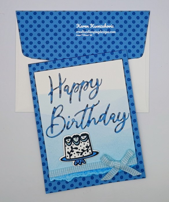 Stampin' 'Up! Words & Wishes Birthday 7 creativestampingdesigns.com