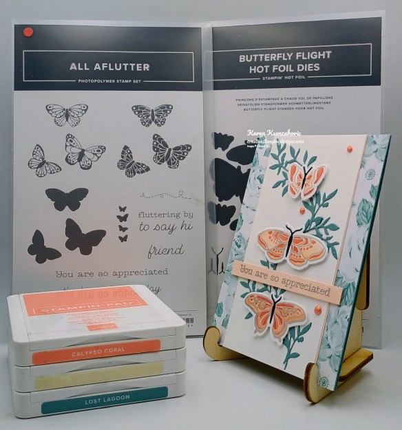 Stampin' Up! All Aflutter Butterfly Flight 1 creativestampingdesigns.com
