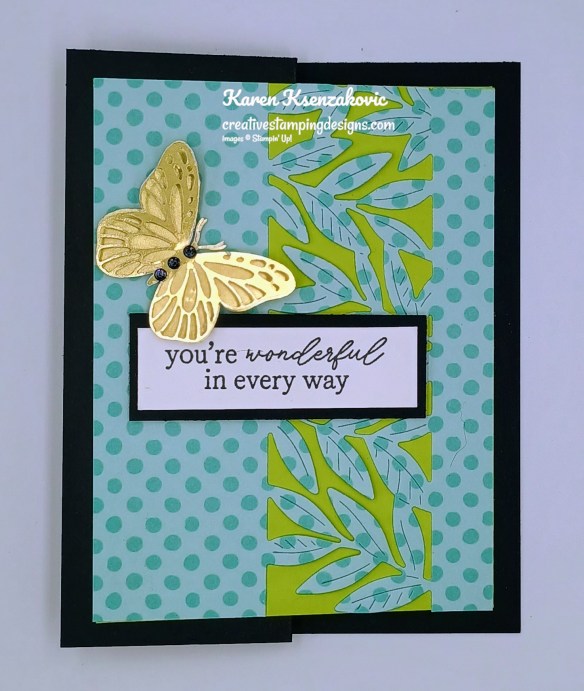 Stampin' Up! Botanical Expressions Fun Fold 2 creativestampingdesigns.com