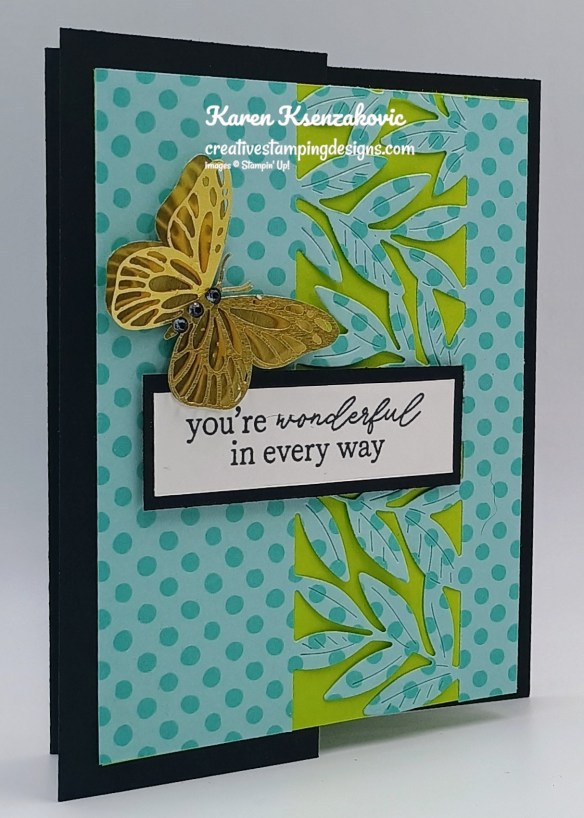 Stampin' Up! Botanical Expressions Fun Fold 4 creativestampingdesigns.com