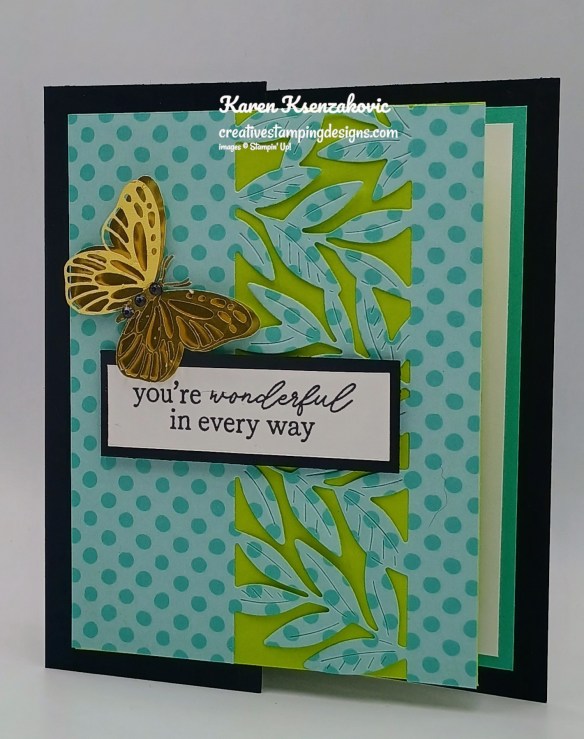 Stampin' Up! Botanical Expressions Fun Fold 3 creativestampingdesigns.com