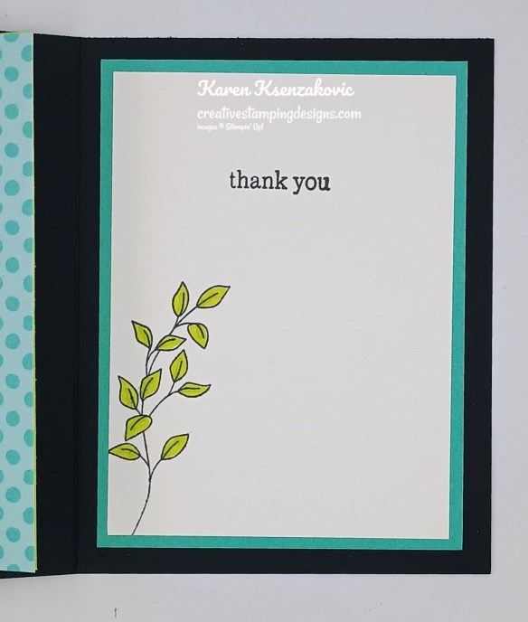 Stampin' Up! Botanical Expressions Fun Fold 5 creativestampingdesigns.com