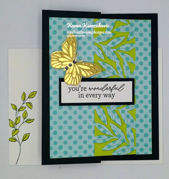 Stampin' Up! Botanical Expressions Fun Fold 6 creativestampingdesigns.com