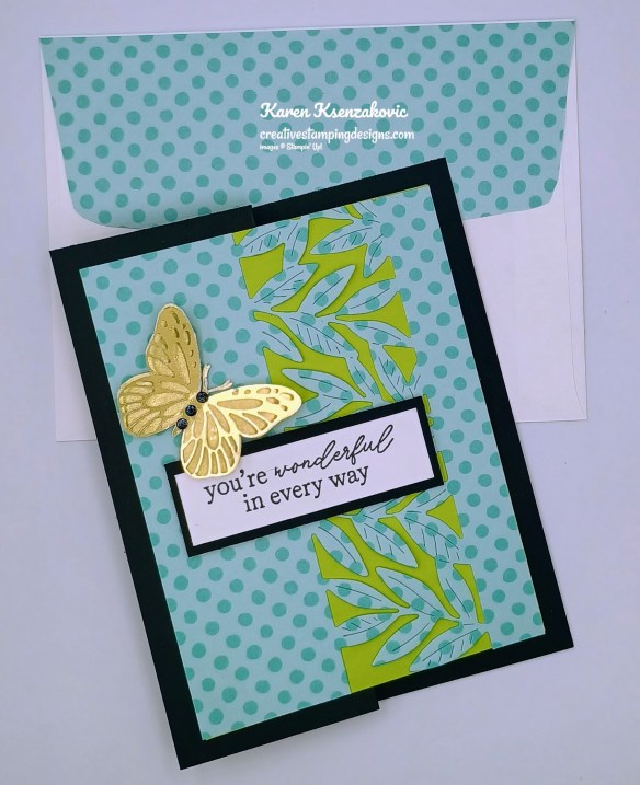 Stampin' Up! Botanical Expressions Fun Fold 7 creativestampingdesigns.com
