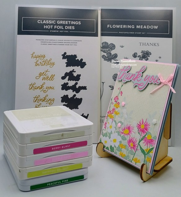 Stampin' Up! Classic Greetings Thank You 1 creativestampingdesigns.com