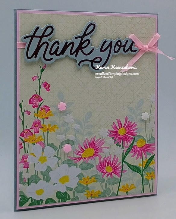 Stampin' Up! Classic Greetings Thank You 4 creativestampingdesigns.com