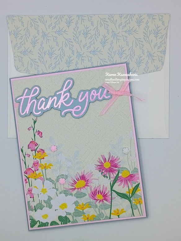 Stampin' Up! Classic Greetings Thank You 7 creativestampingdesigns.com