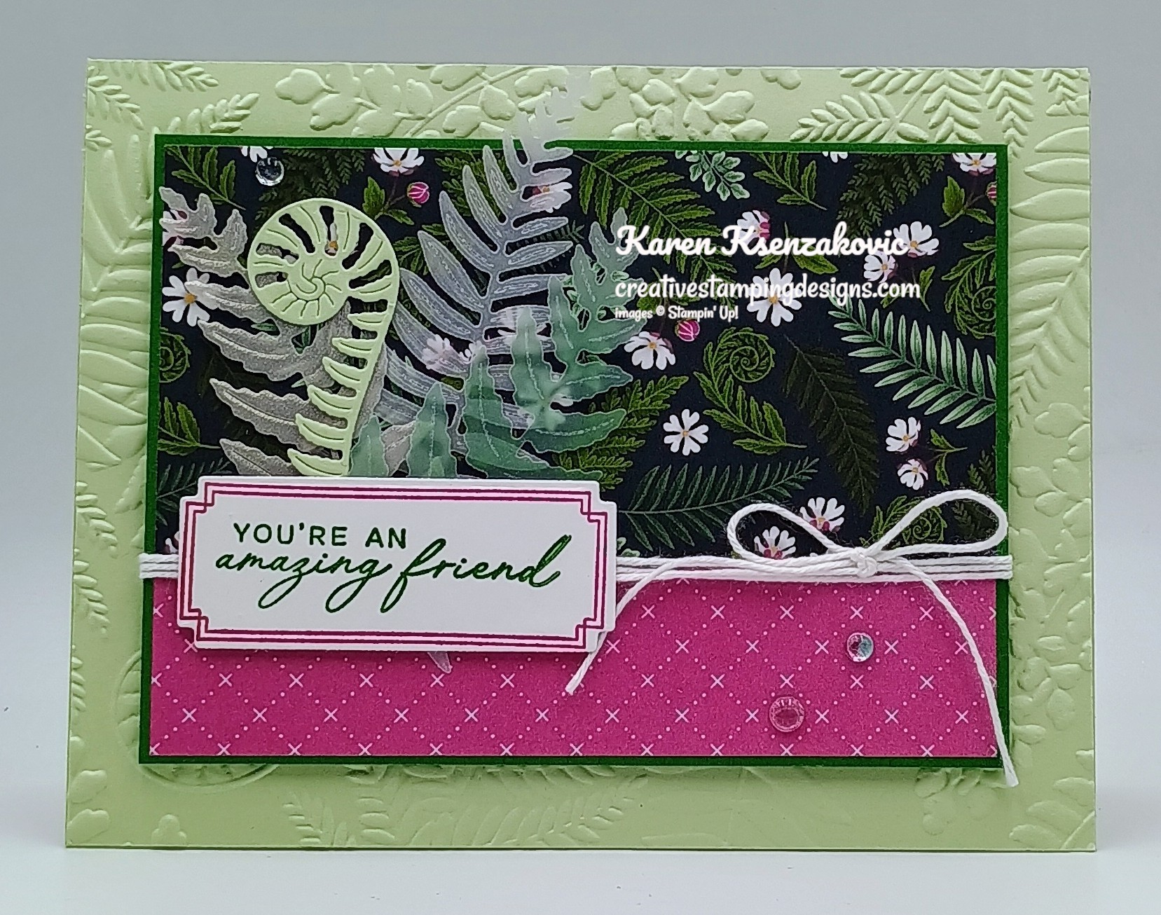 Stampin' Up! Fern & Flora | Creative Stamping Designs