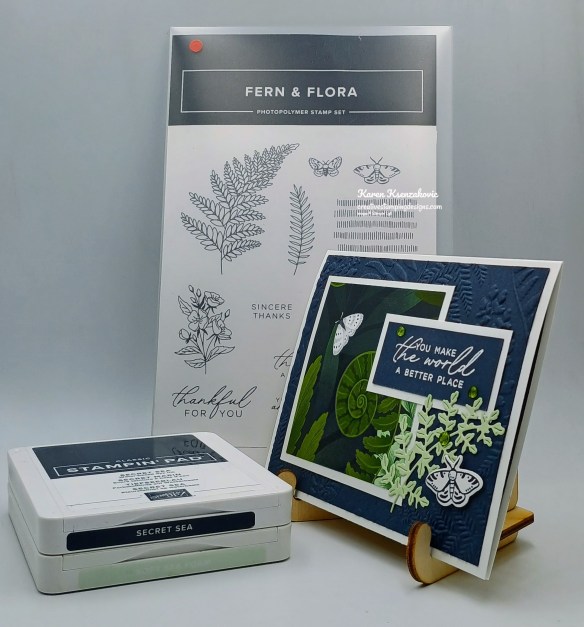 Stampin' Up! Fern & Flora in Secret Sea 1 creativestampingdesigns.com
