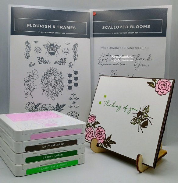 Stampin' Up! Flourish & Frames CAS 1 creativestampingdesigns.com