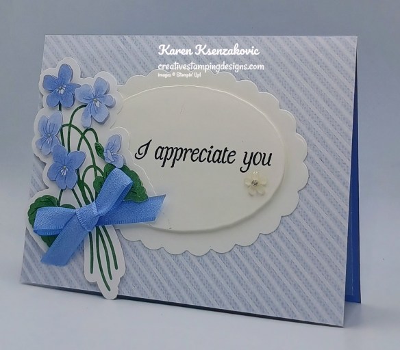 Stampin' Up! Framed Violets Appreciation 3 creativestampingdesigns.com