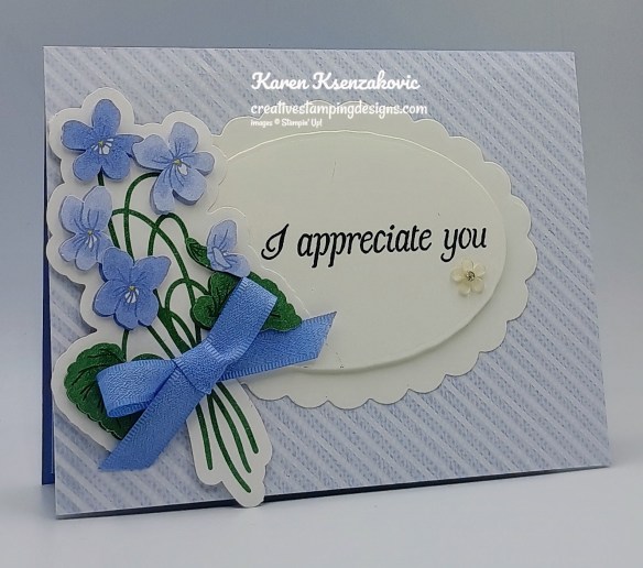 Stampin' Up! Framed Violets Appreciation 4 creativestampingdesigns.com