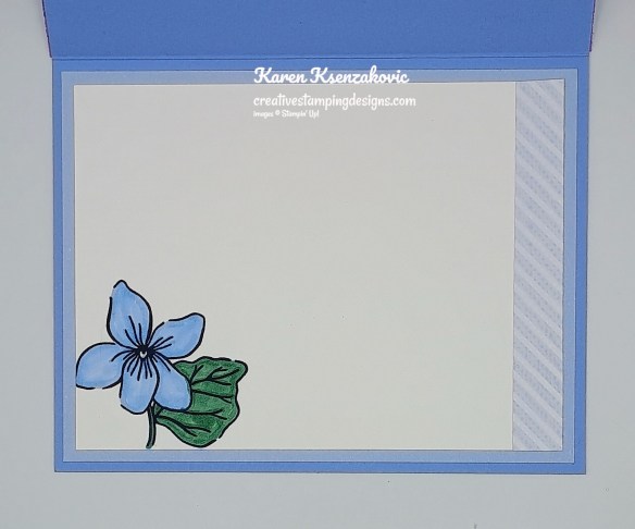 Stampin' Up! Framed Violets Appreciation 5 creativestampingdesigns.com